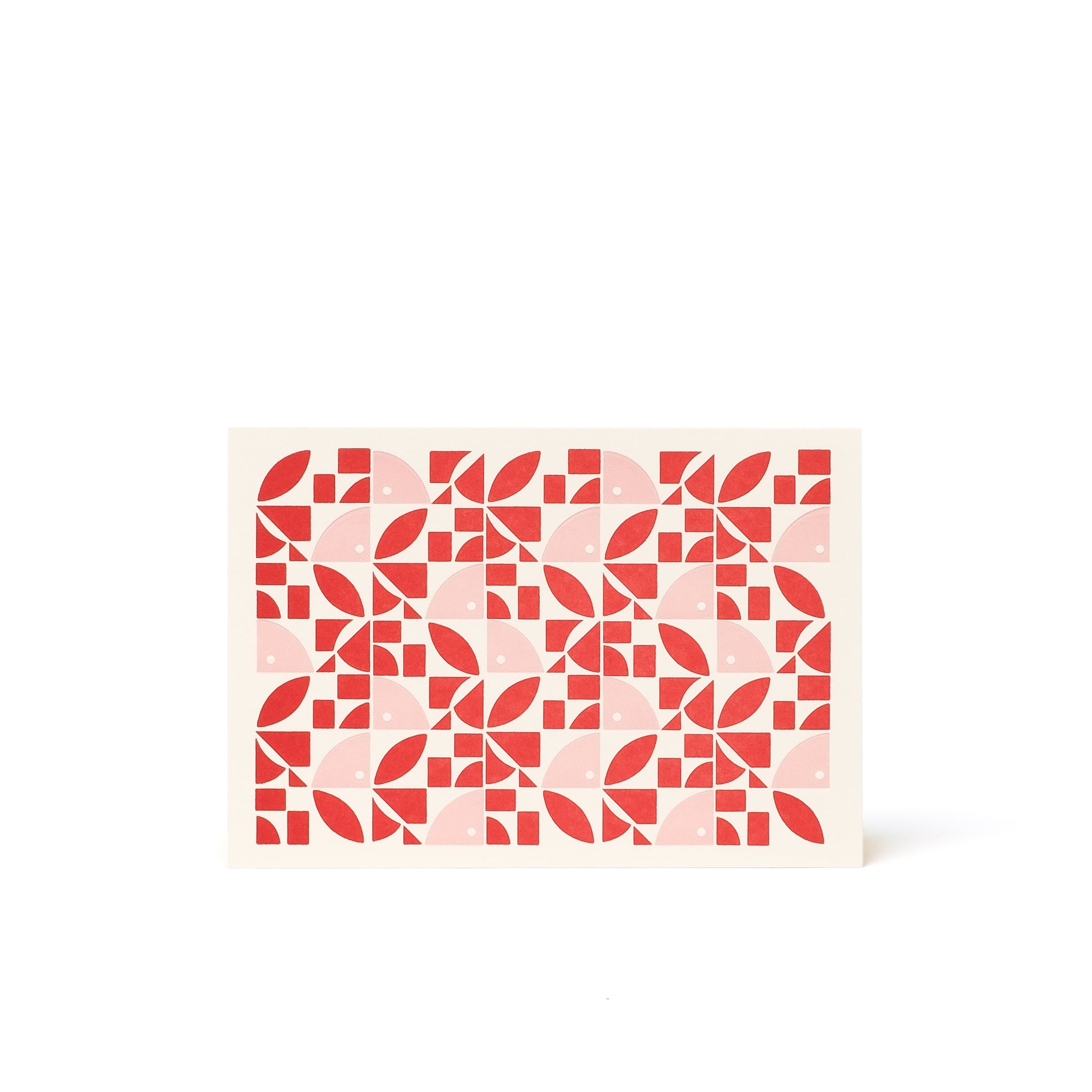 BLOOM Letterpress Card <br>Red / Pink - Esme Winter