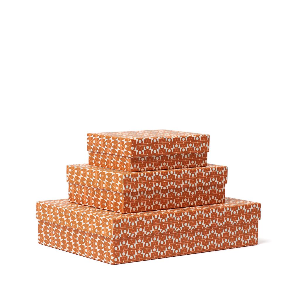 FREQUENCY Decorative Box<br>Orange - Esme Winter